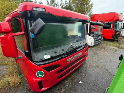 Кабіна комплектна scania p cp19 czerwona фото №1