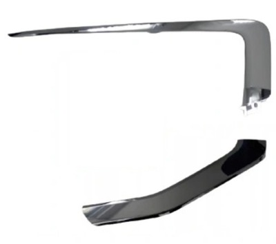 Eclipse cross lift хром накладки бампера права комплект góra dół 21 - фото №1