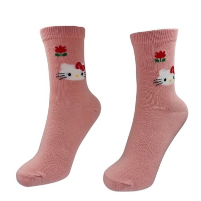 Skarpetki Różowe Hello Kitty Damskie 36-40