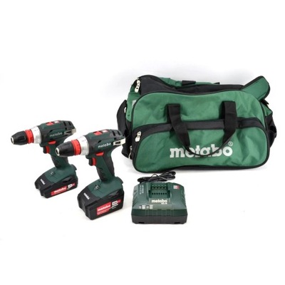 METABO.ZESTAW WKRETAREK 2XBS18Q 1X2,0 AH 1X4,0 AH +BAG  