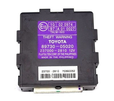 MODULIS SIGNALIZACIJOS TOYOTA AVENSIS II T25 89730-05020 