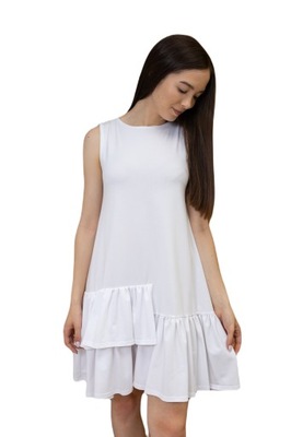 Sukienka Lora biały XXL-44