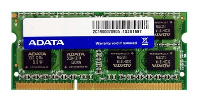 PAMIĘĆ RAM 4GB DDR3 SO-DIMM ADATA 1600MHz 12800S