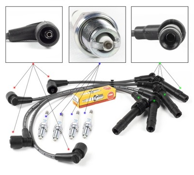 ACCIONAMIENTO + BUJÍAS NGK OPEL ASTRA G 1.6 98-05  