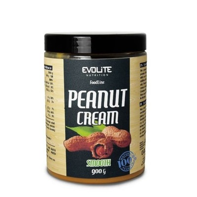 Evolite Masło orzechowe Peanut Cream Smooth 900g