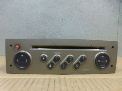 Радіо cd + kod renault scenic ii 2 фото №1