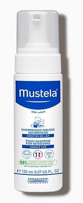 Mustela Bebe szampon w piance na ciemieniuchę 150ml