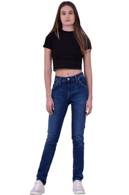 Spodnie Pepe Jeans jeansowe boyfriend luźne W28