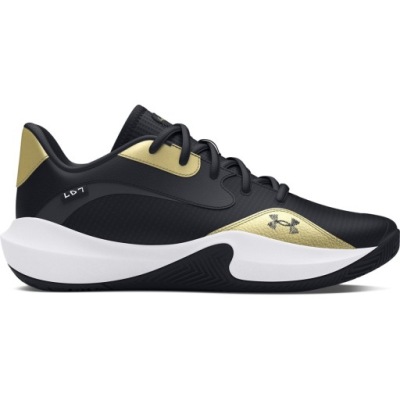 Buty do koszykówki uniseks Under Armour Lockdown 7 Low czarne 43