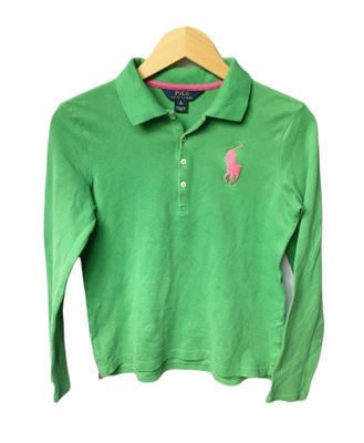 Koszulka Polo Zielona Ralph Lauren 164 cm 16 lat