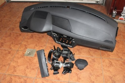 Vw tiguan ii r lift deska-konsola +ремни+ подушки безопасности head up комплектная оригинал фото №1