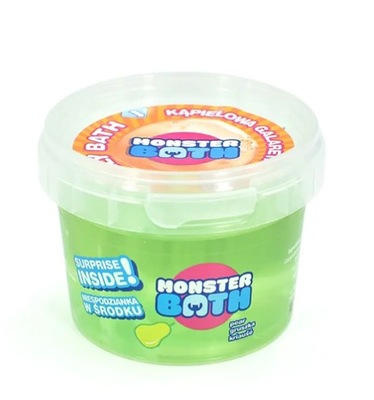 Kąpielowa galaretka Marba Monster Bath 100 g + zabawka mix kolorów