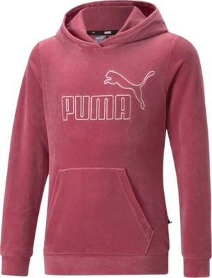 BLUZA DLA DZIECI PUMA ESS + VELOUR KANGURKA r 140cm