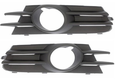 Решётка бампера volkswagen scirocco 08- комплект фото №1