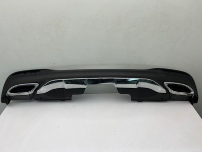 MERCEDES W166 A166 ML GLE AMG BRIDA DE PARAGOLPES TRASERO SPOILER CROMO N  