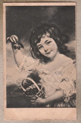 Włochy, 1909 r., dziewczynka