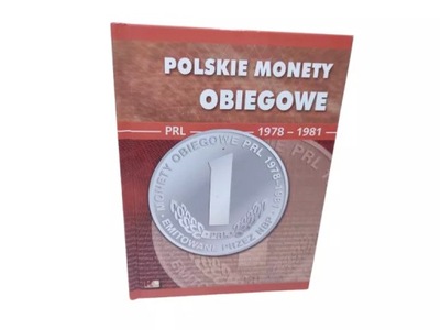 ALBUM POLSKIE MONETY OBIEGOWE PRL 1978-1981 KOMPLET / 36 MONET