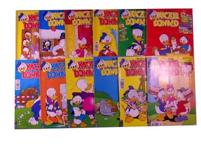 KACZOR DONALD zestaw 12 komiksów z 1997 r. 1/3