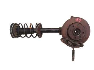 Поворотный кулак амортизационная стойка передний левый peugeot 206 1.9 дизель 1998-2009 rok фото №1