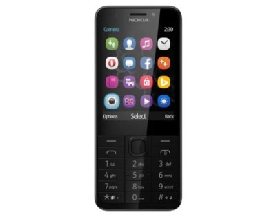 szary telefon Nokia 230 Dual SIM bez locka