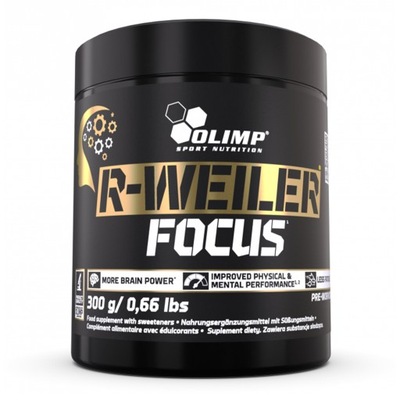 PRE WORKOUT OLIMP RWEILER FOCUS 300g SKUPIENIE MOC