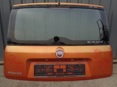 Крышка багажника задняя с стекло fiat panda 2 ii 2009r. kod 505 фото №1