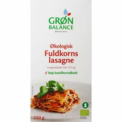 Makaron (Semolinowy Razowy) Lasagne Bio 250g Gron