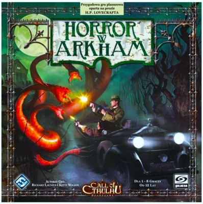 Gra Horror w Arkham 2 edycja polska (wyd. Galakta) UNIKAT z 2009 roku