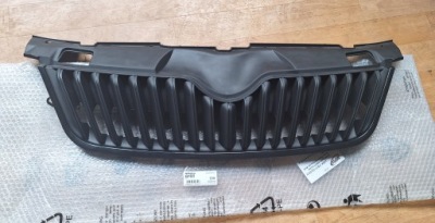 Решітка радіатора решітка радіатора skoda fabia ii lift 10-15 фото №1