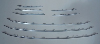 Audi a4 b9 молдинг хром решетка перед фото №1