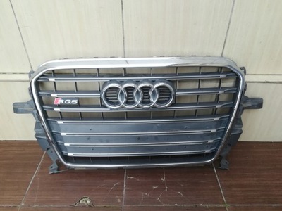 Решітка радіатора решітка радіатора бампера audi sq5 lift 12-16 оригінальний номер фото №1