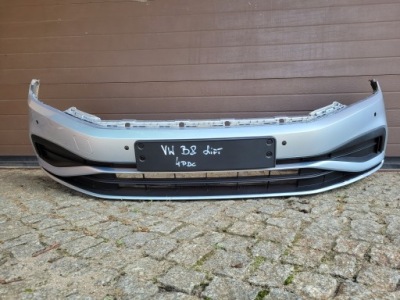 Бампер передний перед vw passat b8 lift grundiert pdc фото №1