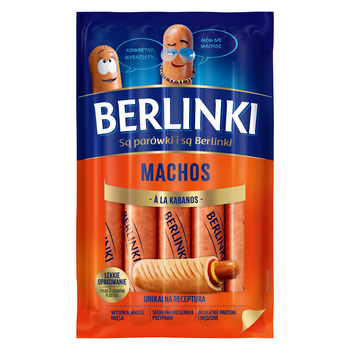 Parówki Berlinki Machos 250g