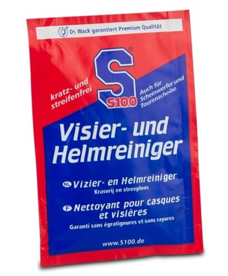 CHUSTECZKA CZYSZCZĄCA DO ШОЛОМА S100 VISOR & HELMET CLEANER 1 ШТ.