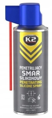 K2 PENETRUJĄCY SMAR SILIKONOWY SILIKON SPRAY 400ML