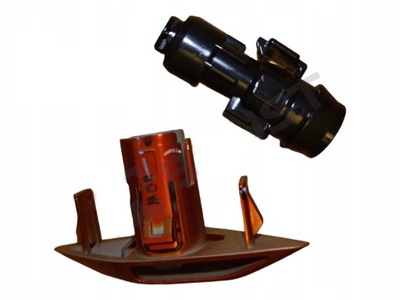 L200 l 200 омыватель фара заглушка + насадка правая защита 19 - фото №1