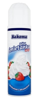 Śmietanka w sprayu Bakoma 24 % 250 ml