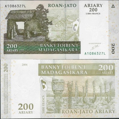 Madagaskar 2004 - 200 ariary - Pick 87 UNC