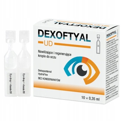 Dexoftyal UD, krople do oczu, 10 x 0,35 ml