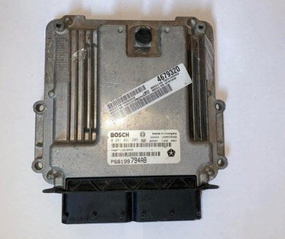 Бортовий комп'ютер блок керування двигуна jeep 0281031205 фото №1