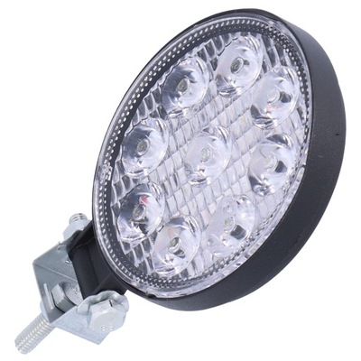 27W 9LED WORK LIGHT 6000K 3000LM КРУГЛА ФАРА