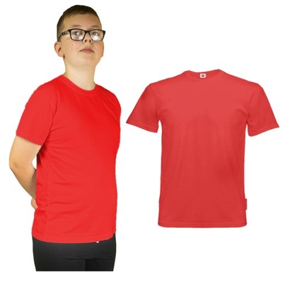 KOSZULKA T-SHIRT 100% BAWEŁNY PRZEDSZKOLA RED 116