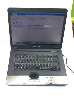 Laptop PACKARD BELL ARGO C