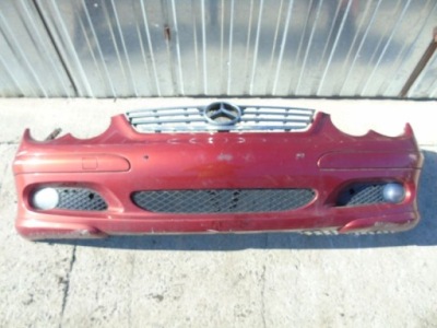 Mercedes w203 sport купе бампер передний решётка радиатора фото №1