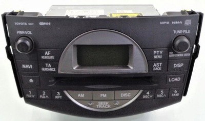 Toyota rav4 iii радиопроигрыватель cd mp3 фото №1