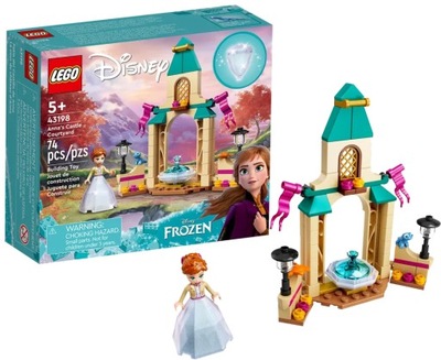 Lego DISNEY PRINCESS 43198 Dziedziniec zamku Anny