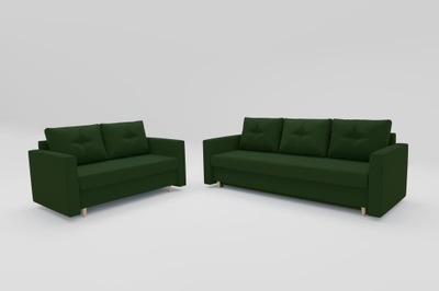 Sofa Kanapa Komplet wypoczynkowy Zestaw LIDIA 3+2