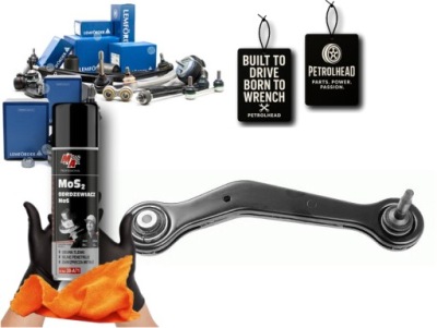 Важіль bmw задня e38 pr 96- kpl. lemforder #petrolhead pro+ kit1 фото №1