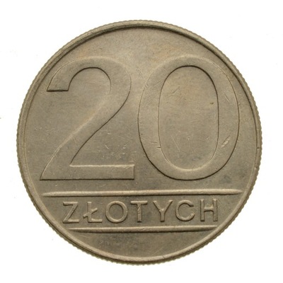 M548 - 20 złotych 1987 r. - Stan 1