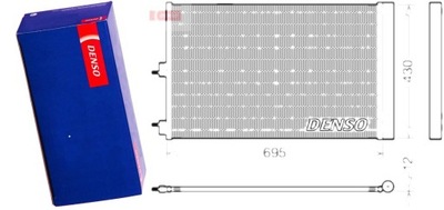 RADUADOR DE ACONDICIONADOR MERCEDES A-CLASS W176 (12-)  